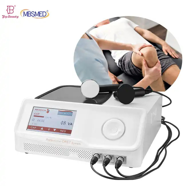 Ret Cet Rf Spa 448k Tecar Therapy Machine For Body Physiotherapy Relieve Pain